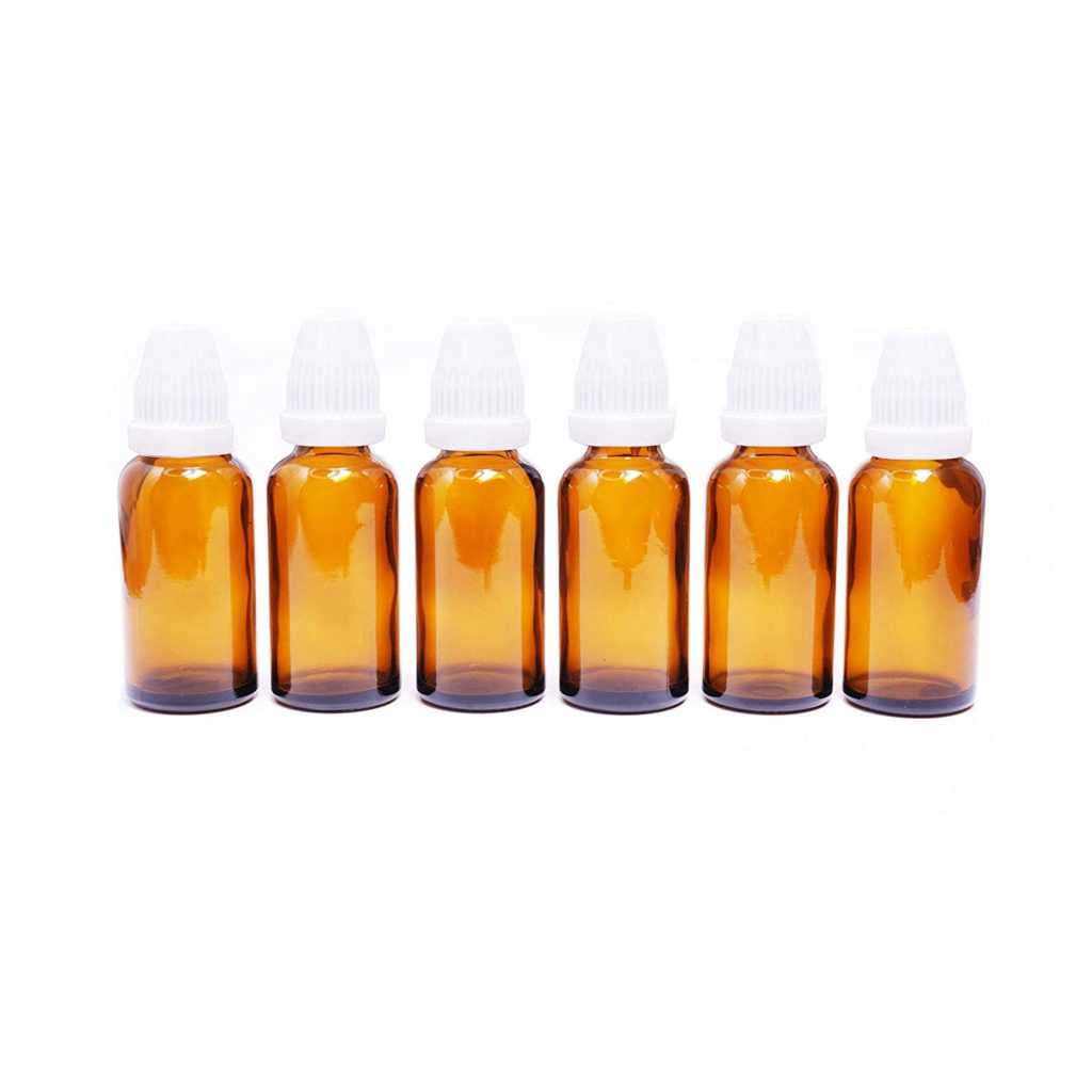 30 ml Amber Colour Round Glass Bottle - 30 Ml, Pack Of 6 - Homeopathy ...