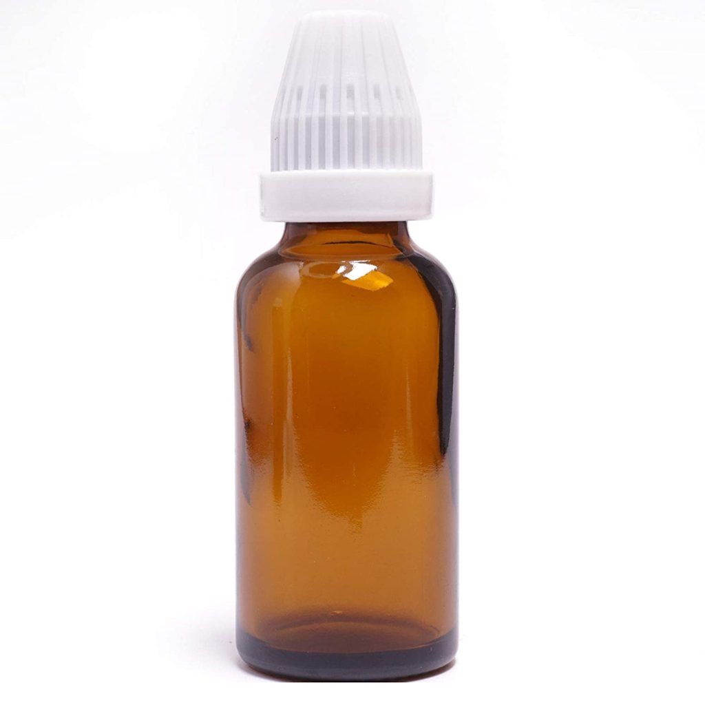 30 ml Amber Colour Round Glass Bottle - 30 Ml, Pack Of 6 - Homeopathy ...