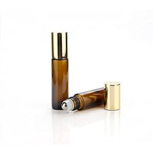 7-ML-Roll-On-Glass-Bottle- with-golden-colour-cap-PACK-Of-6