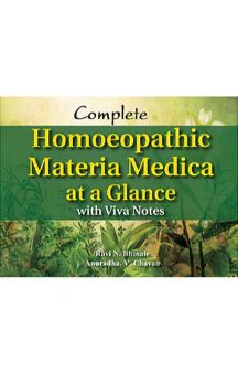 COMPLETE HOMOEOPATHIC MATERIA MEDICA AT A GLANCE By CHAVAN & BHOSALE