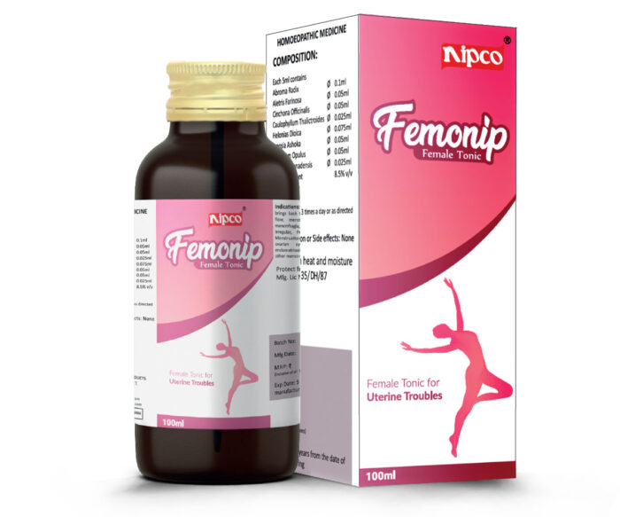 Nipco Femonip Homeopathy Homeopathy Near Me Homeotrade