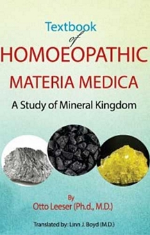 TEXT BOOK OF HOMOEOPATHIC MATERIA MEDICA By LESSER OTTO