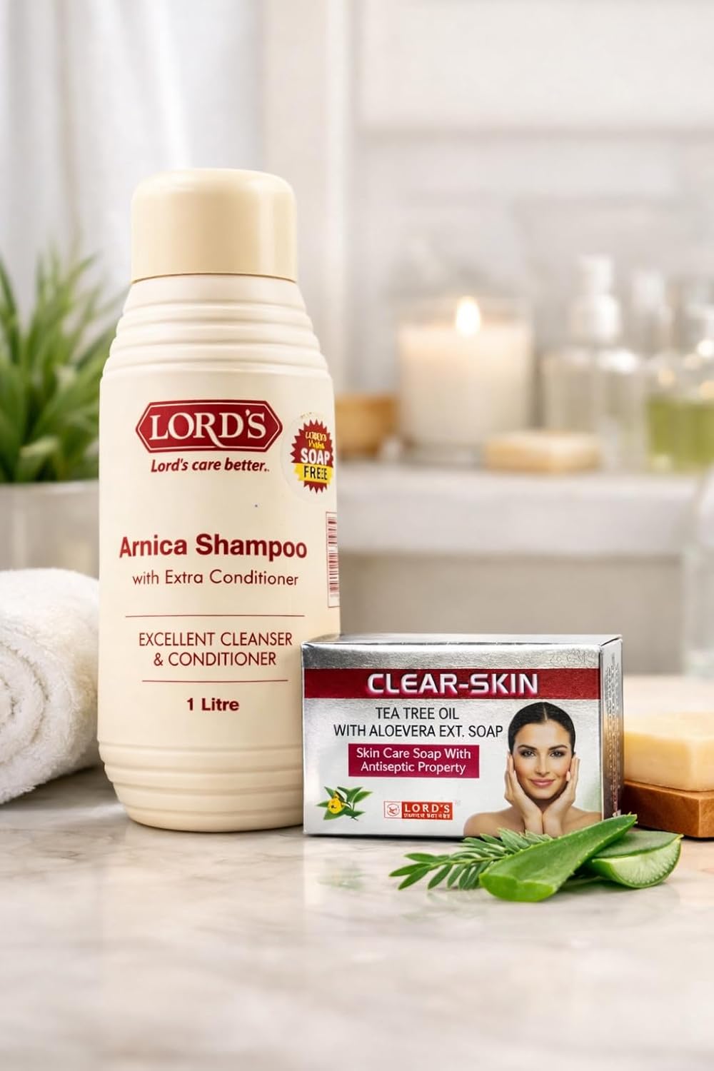 LORD'S ARNICA SHAMPOO WITH EXTRA CONDITIONER 1000 ML PACK OF 1