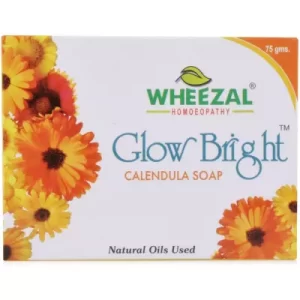 Wheezal-Glow-Bright-Calendula-Soap -75-gms-pack-of-5