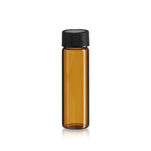 2-Dram-(10ml)-Glass-Vial-Amber-color-Pack-of-100-pieces