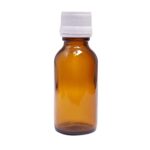 10-Ml12 -PCS-Amber-Glass-Bottles-Auto-lock-White-Cap