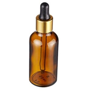 50ml-6pcs-pack-Amber-Glass-Bottles-With-golden-black-Glass-Droppersfor