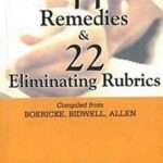 44 Remedies And 22 Eliminating Rubrics
