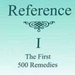 Synoptic Reference Synoptic Reference- the first 500 remedies